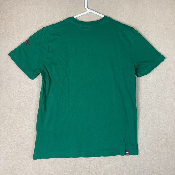 Puma T-Shirt Adult Large Green Cameroun Short Sleeve‎ FECA Soccer Mens - Picture 10 of 11
